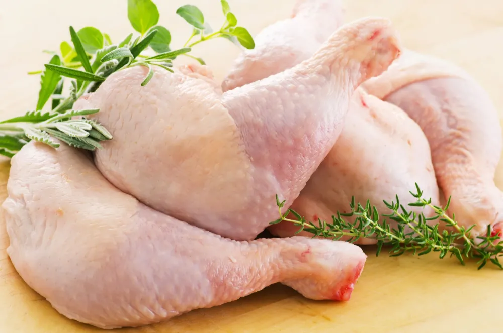 Pata y muslo de pollo