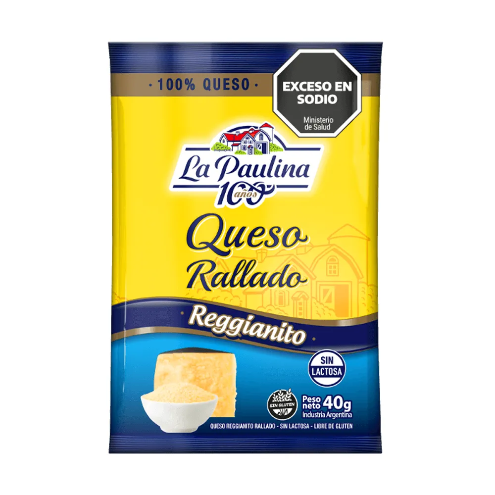 Queso rallado LA PAULINA 