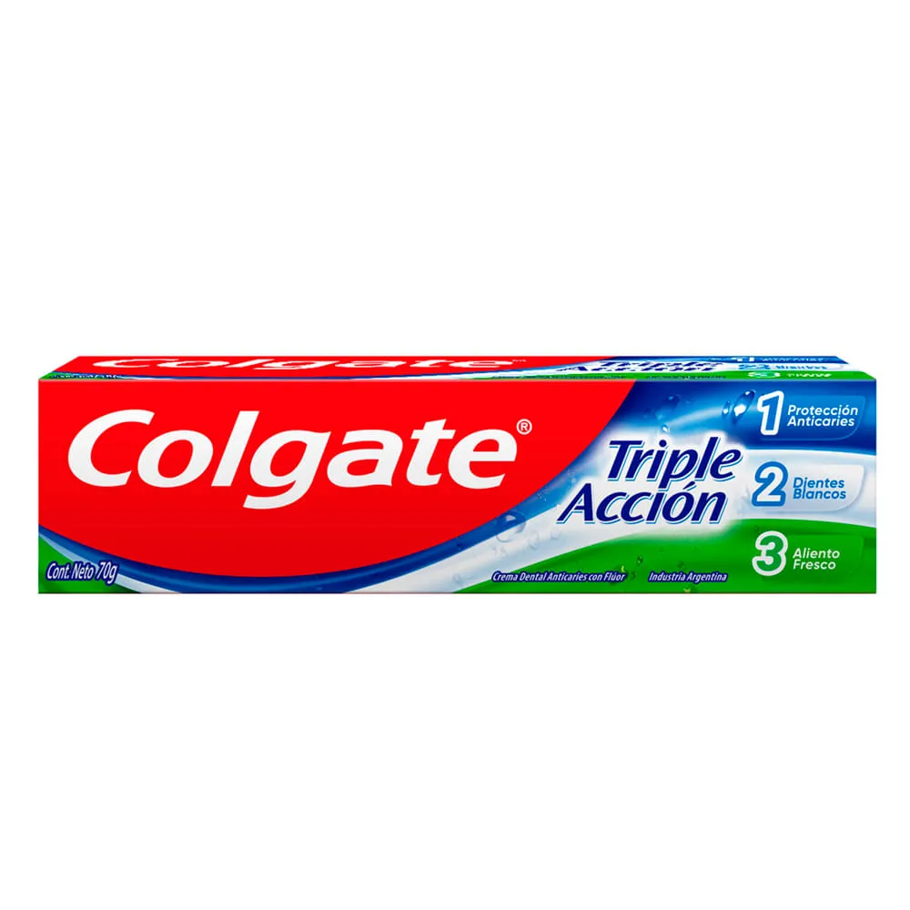 Colgate Triple Accion x70g Nvo