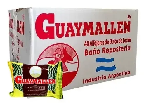 Alfajor de dulce de leche guaymallen