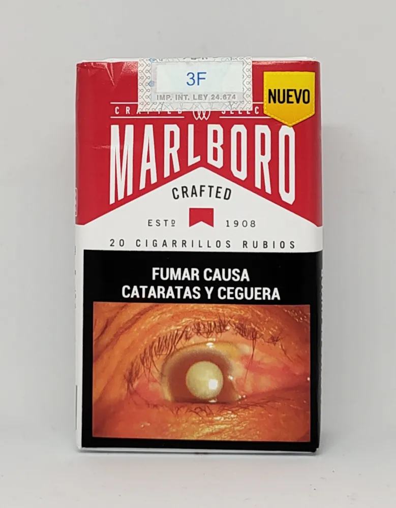 CIGARRILLO CRAFTED MARLBORO KS 20 ROJ