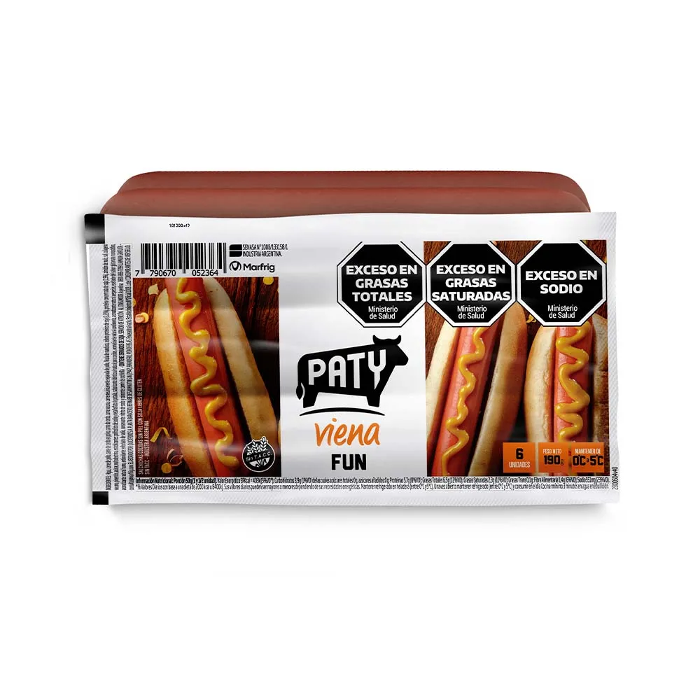 SALCHICHA PATVIENA X 6