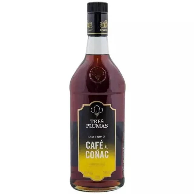 TRES PLUMAS X 750 CAFÉ WHISKY