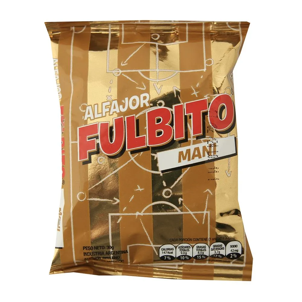 Alfajor Fulbito 44x30gr MANI