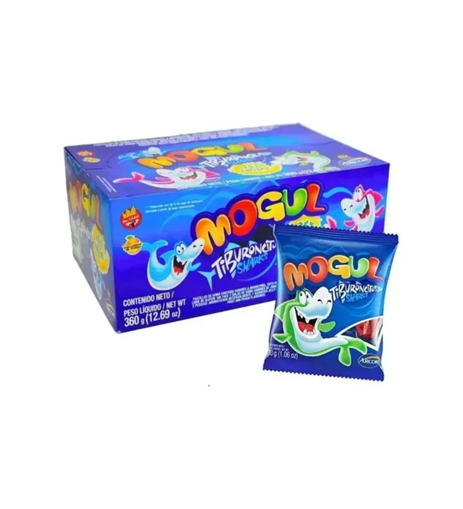 DISPLAY MOGUL TIBURON 12 un x 30 gr