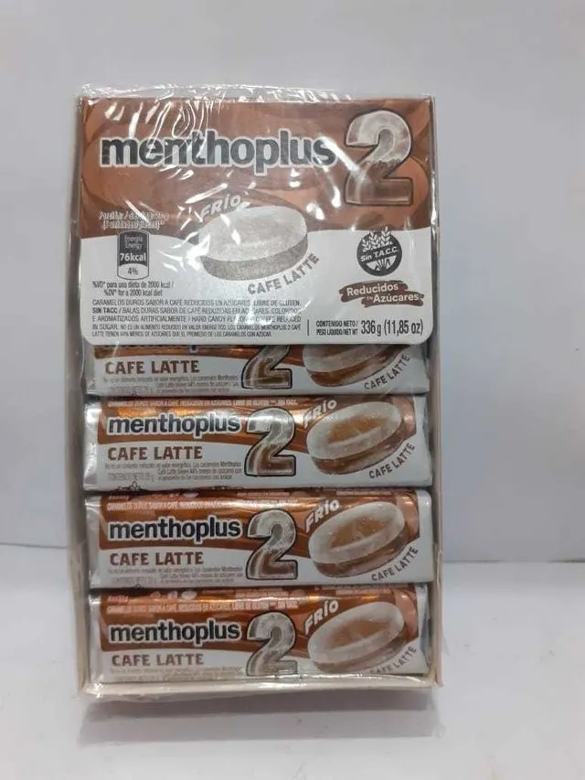 MENTHOPLUS ACIDOS CAFE LATTE 12 u