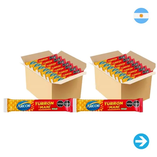 TURRON ARCOR 50 un x 25 gr